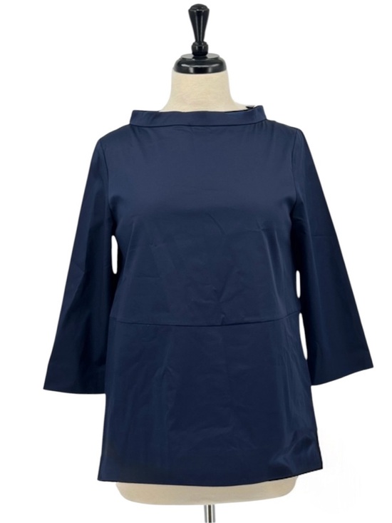 COS Tops - COS Boat Neck Top Navy Blue Sz 4
